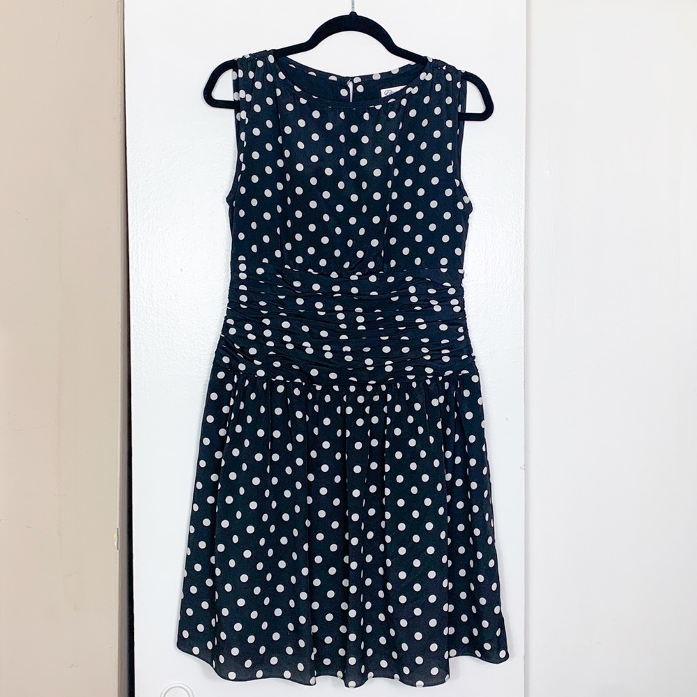 Eliza J Royal Collection Polka Dot Dress